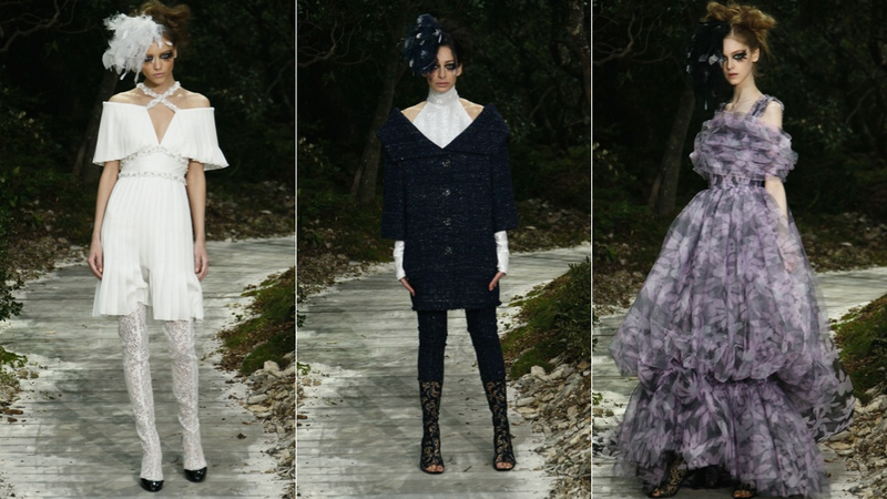 Illustration for article titled Chanel Haute Couture: For the Bedraggled Black Swan Lady Who Lunches in You
